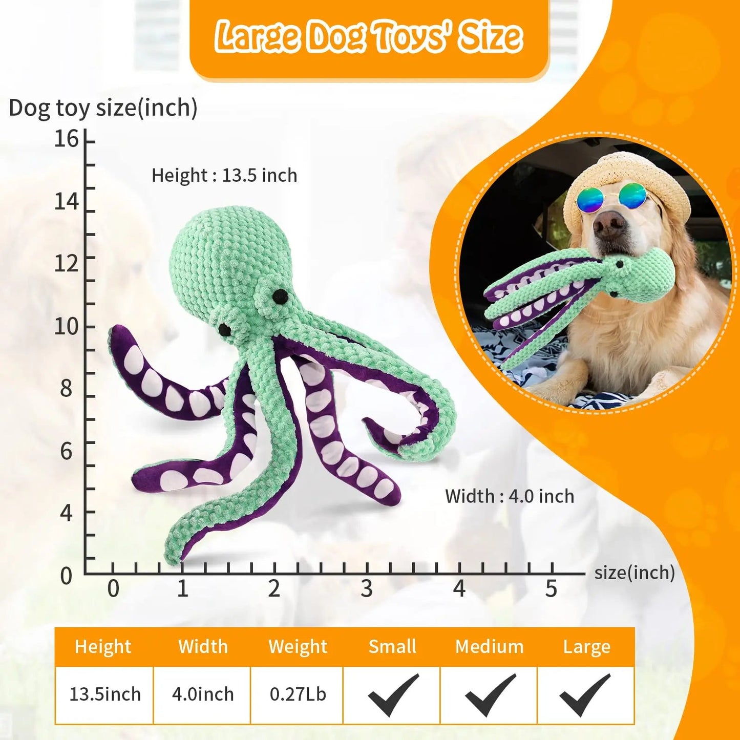 Pet Plush Toy Cat Dog Voice Octopus Shell Puzzle Toy Bite Resistant Interactive Pet Dog Teeth Cleaning Chew Toy Pet Supplies