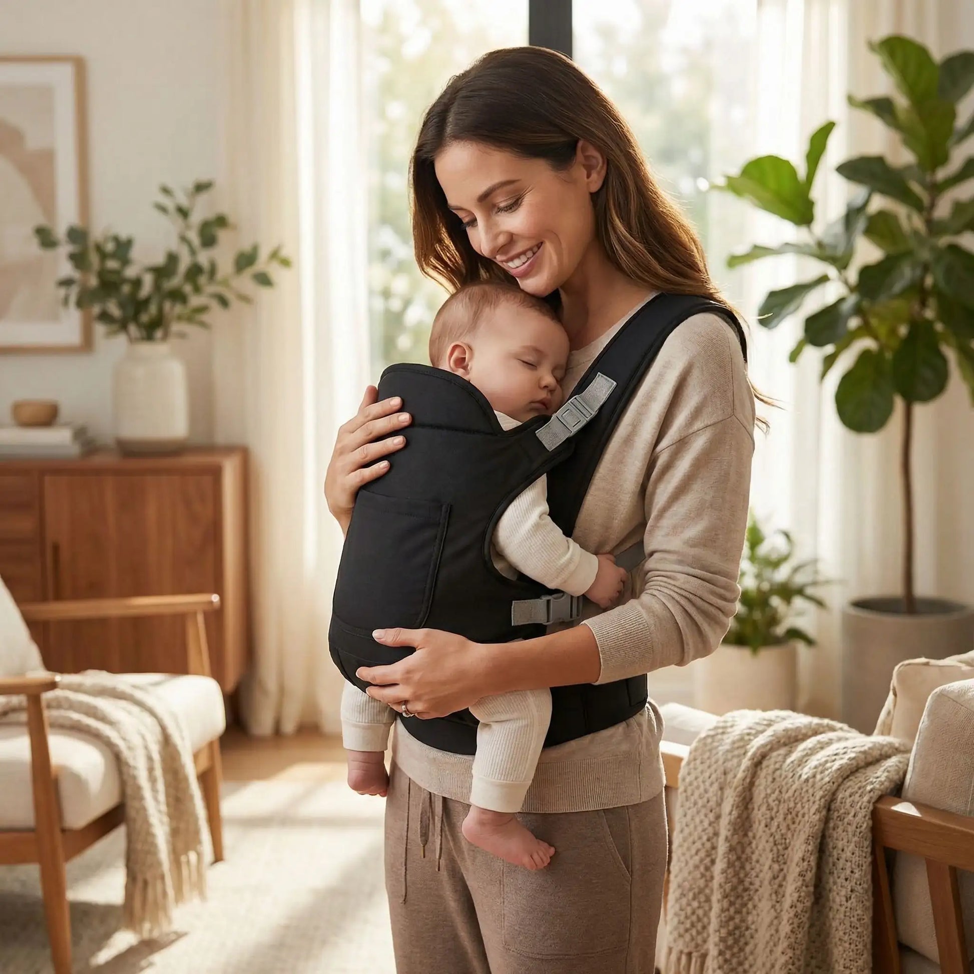 porte bébé supercarry maison